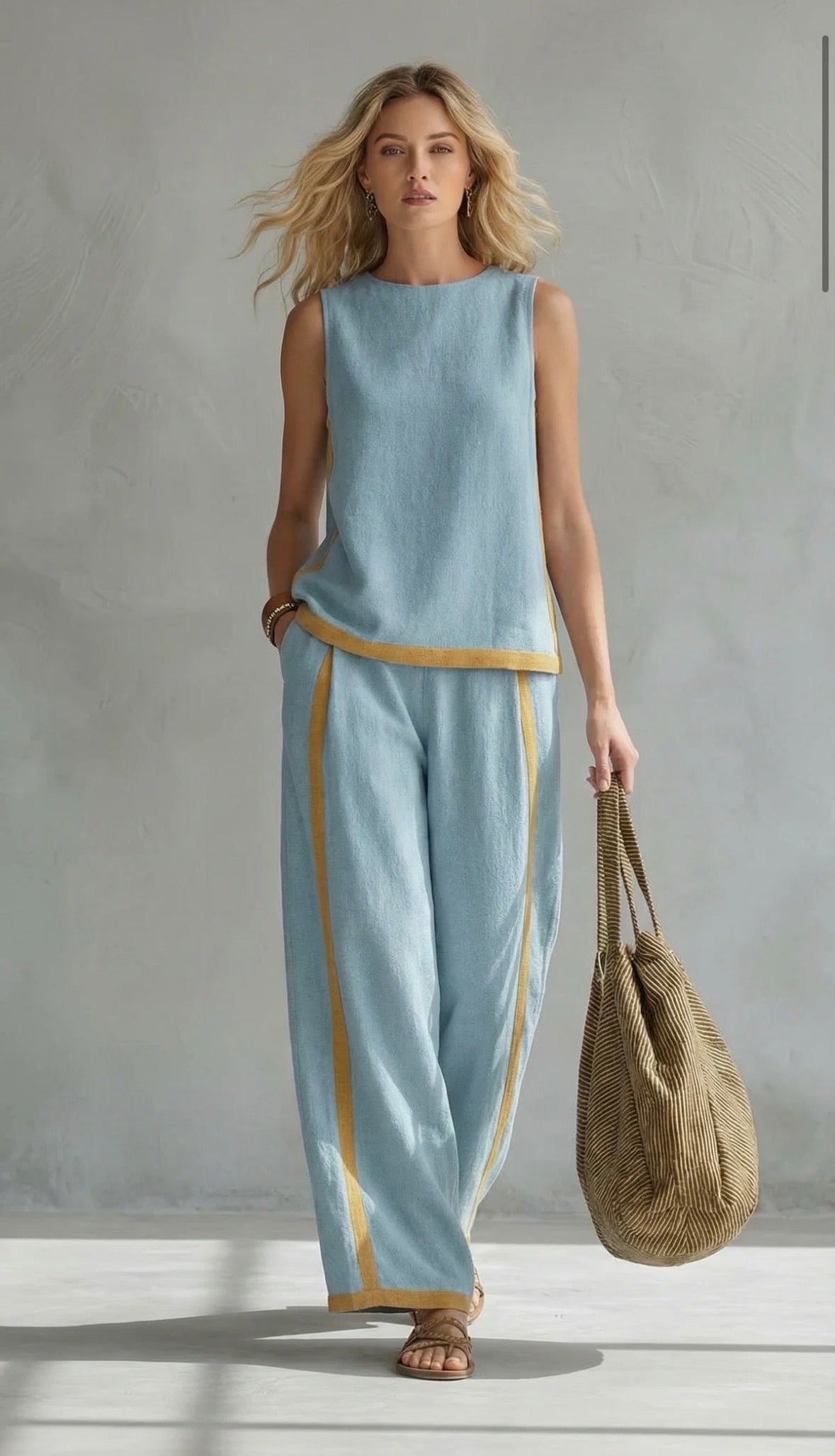 Skylar - Dvoudílný komplet ve stylu casual-chic
