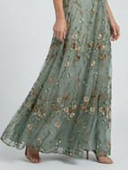 Patricie - Elegantní šifonové maxi šaty