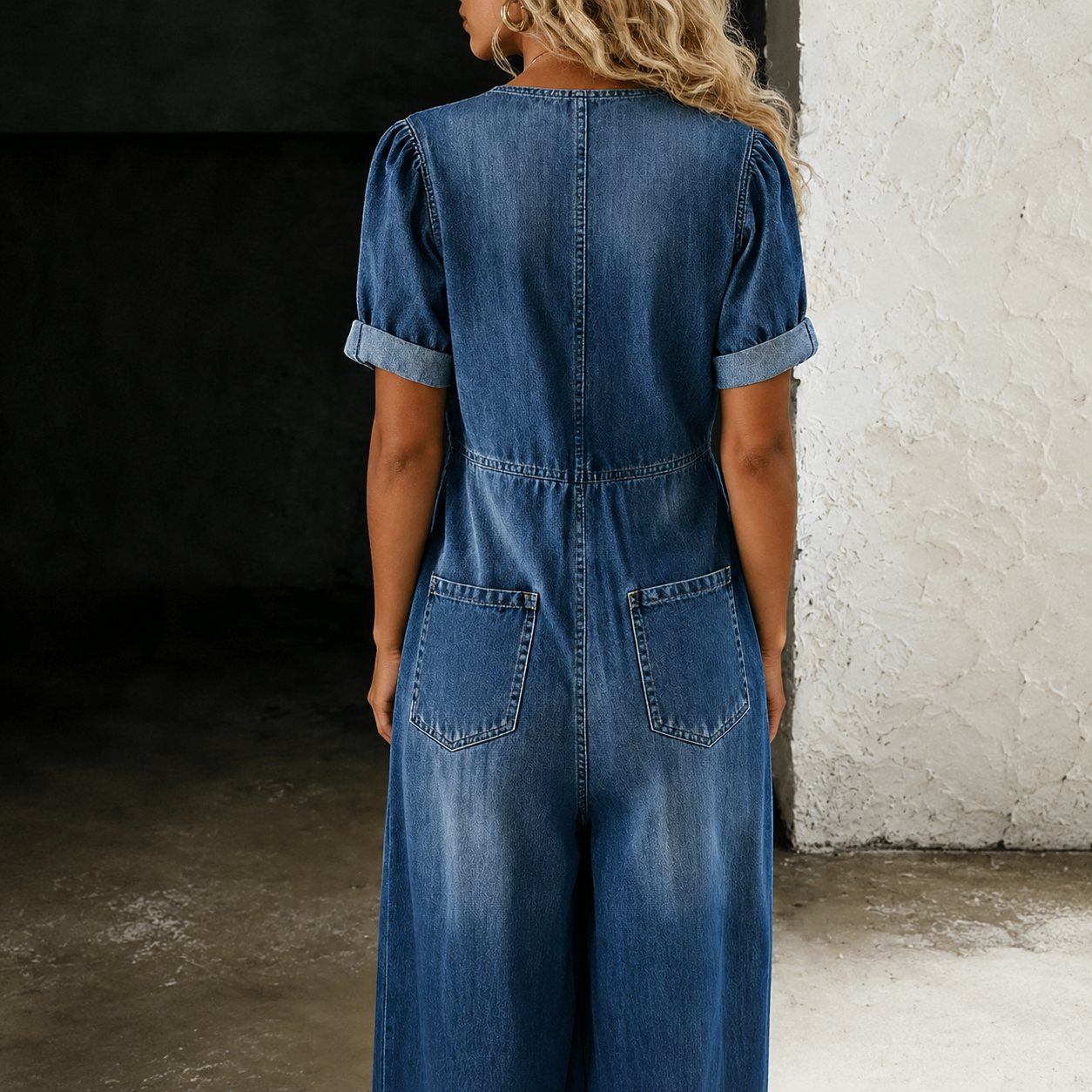 Chloe – Oversized džínová tunika