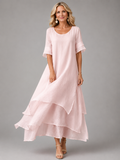 Katy – Elegantní vrstvené maxi šaty