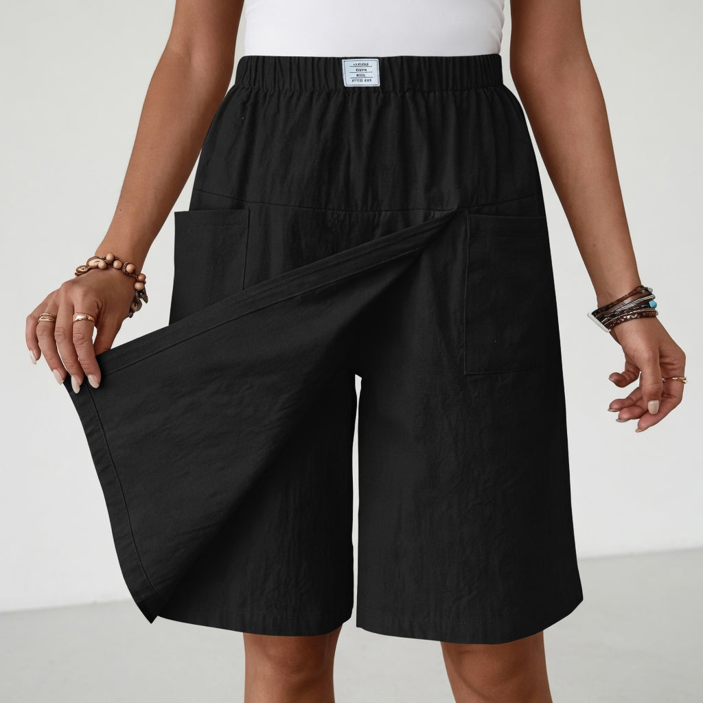 Mia - Pohodlná bavlněná skort sukně