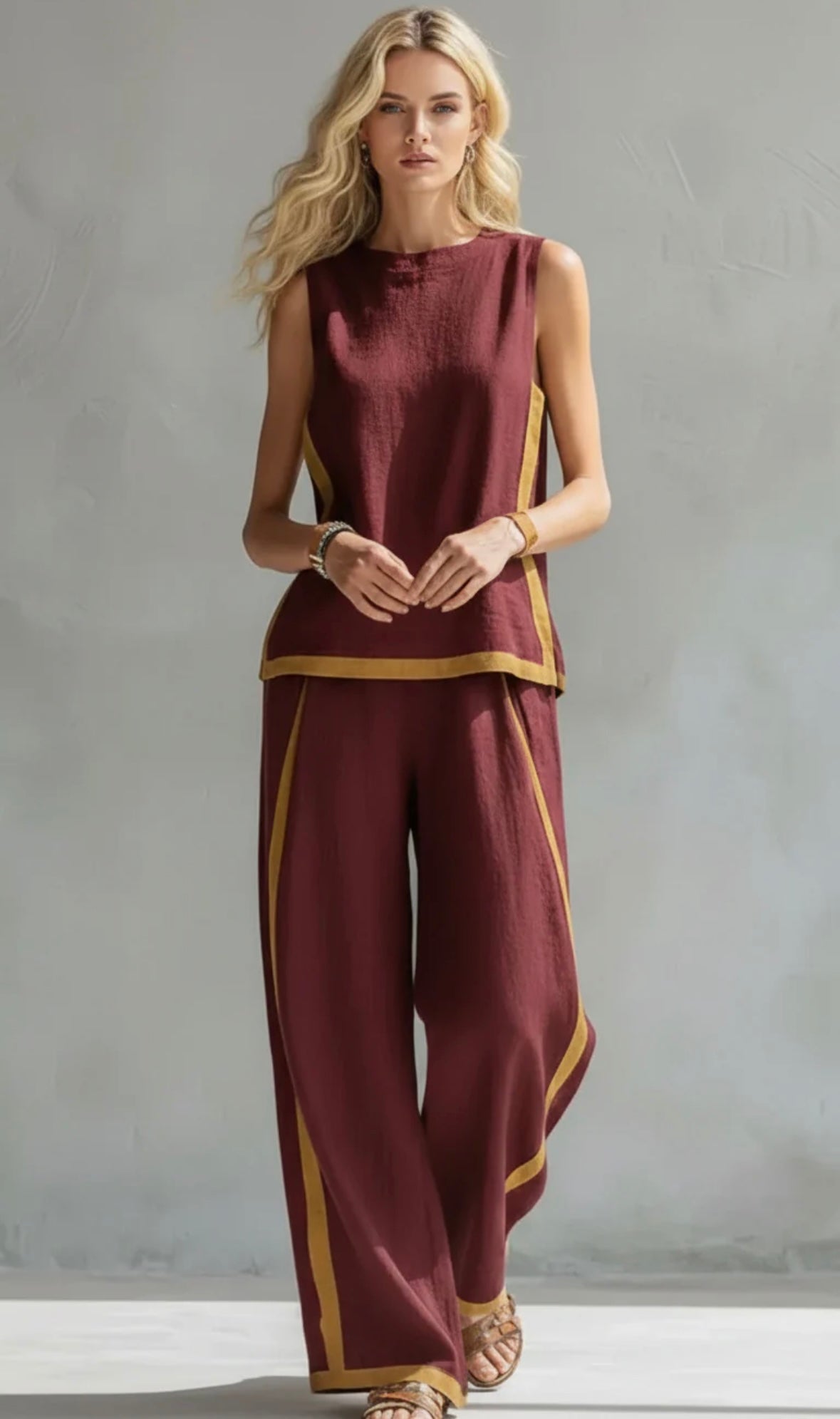 Skylar - Dvoudílný komplet ve stylu casual-chic