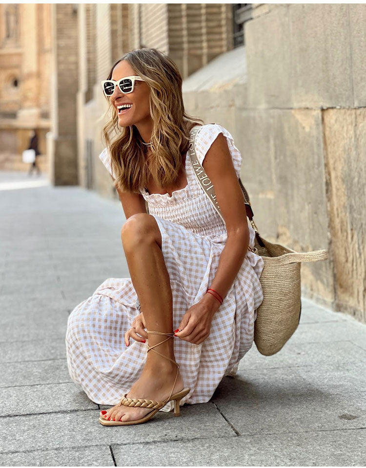 Abigail – Ležérní maxi šaty v bohémském stylu