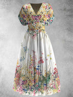 Rosalynn – Elegantní květinové maxi šaty